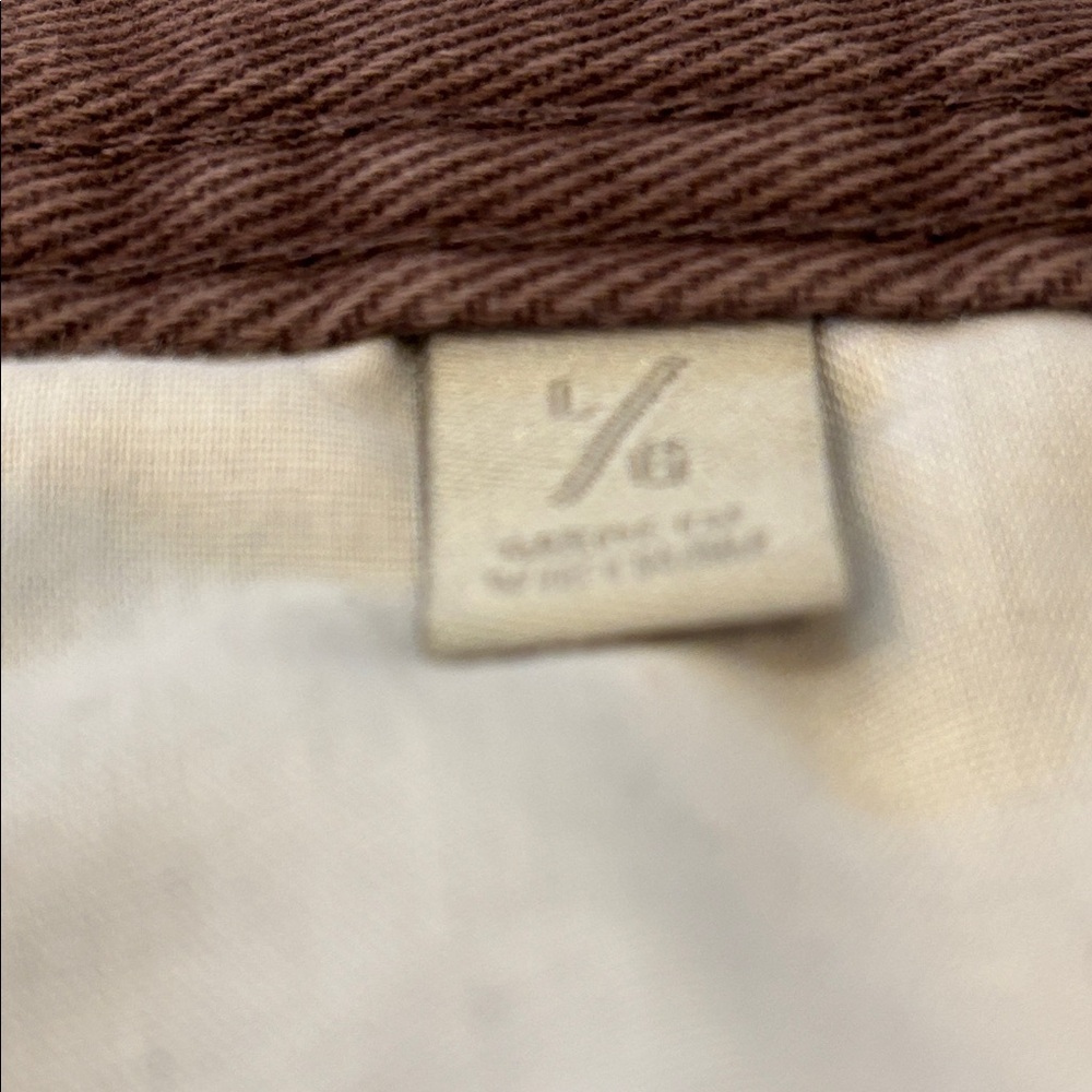 Standard Cloth Casual Brown Cargo Pants = Size L - Picture 3 of 11